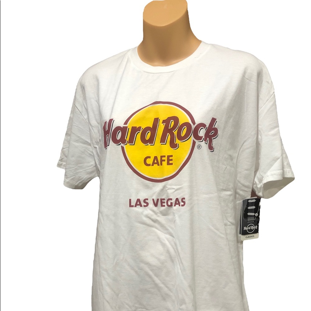 HARD ROCK CAFE Classic white t shirt XL NWT